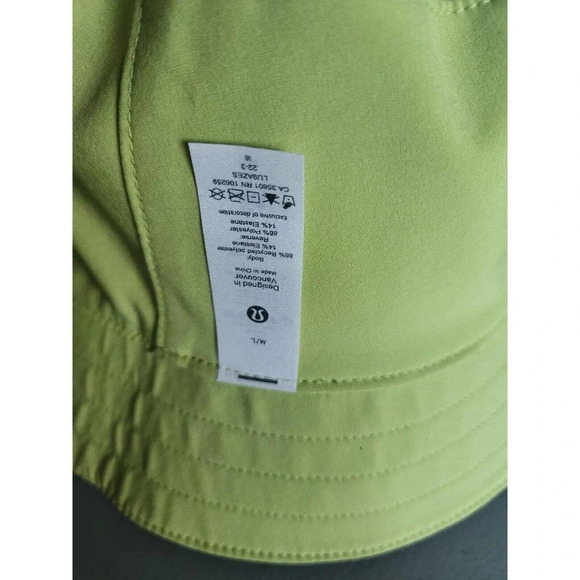 NWT Lululemon Both Ways Reversible Bucket Hat Cap Sz M/L TIDT/WSBI Unisex main image 9
